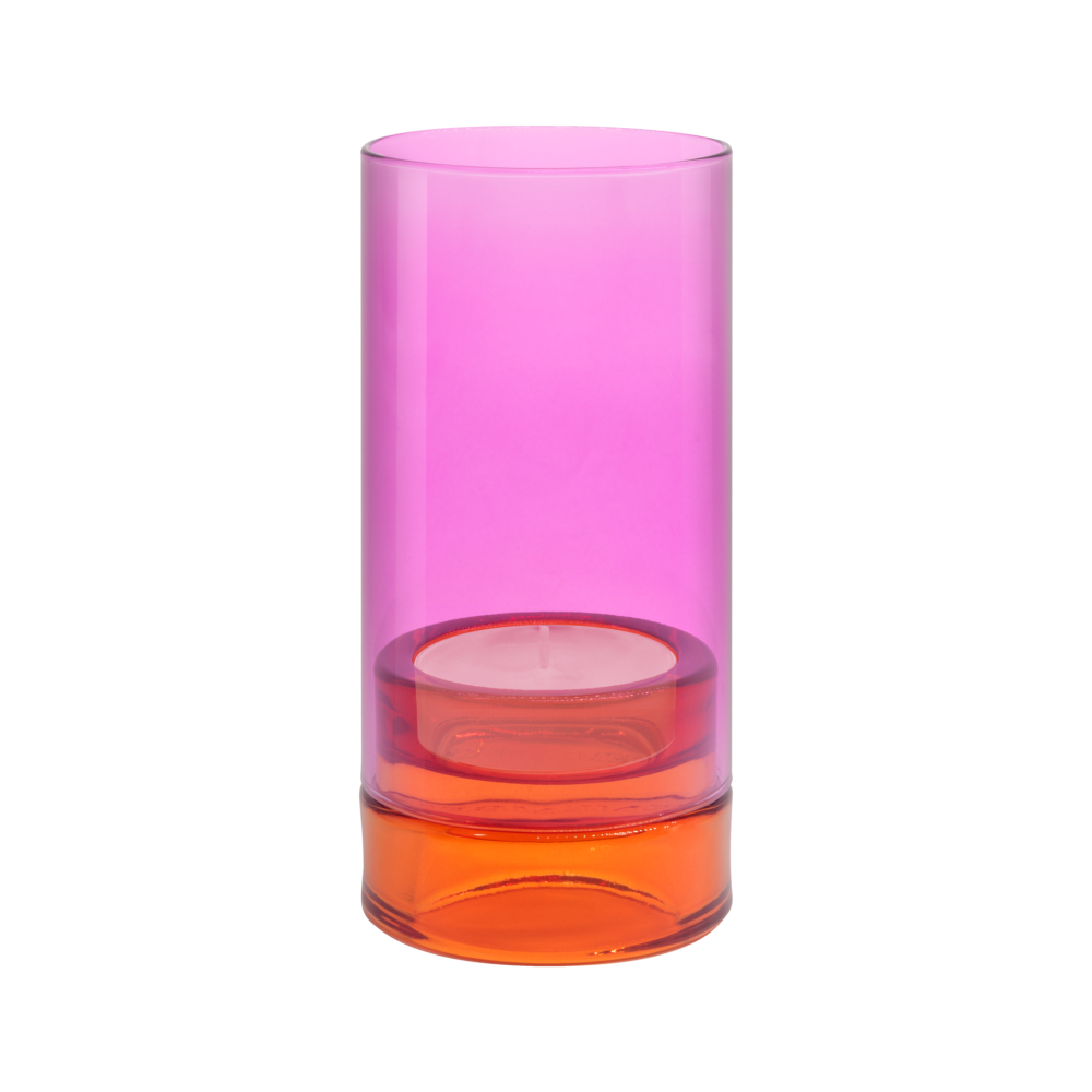 Windlicht 'Lys' Roze
