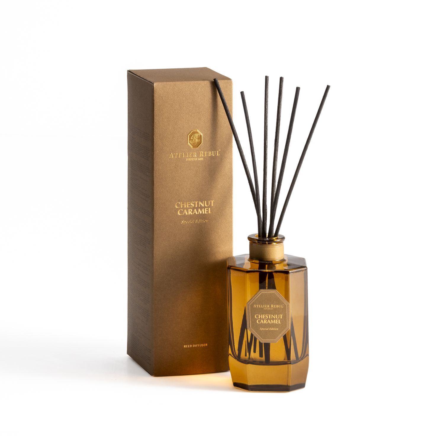 Geurstokjes Chestnut Caramel 200ml