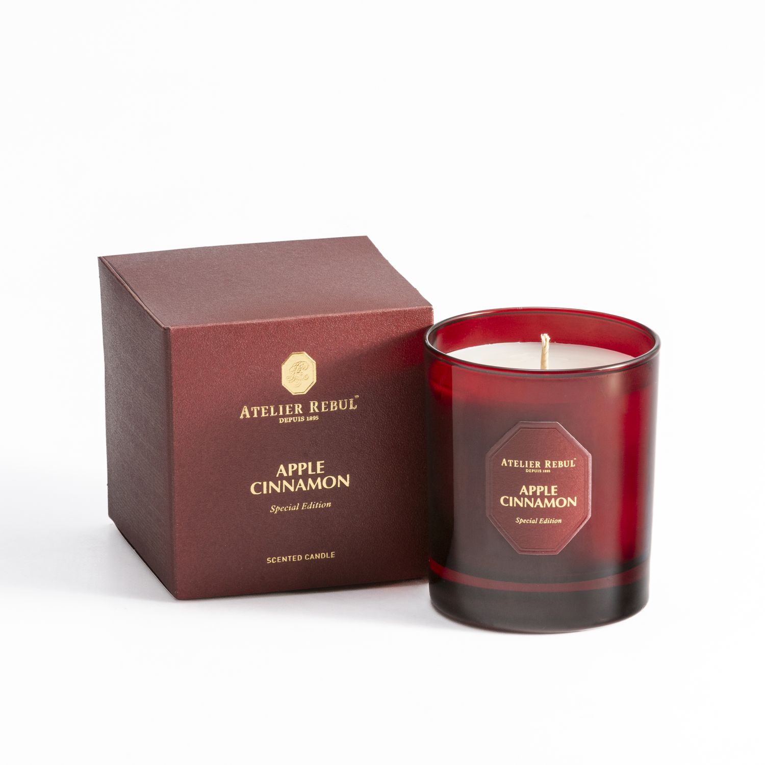 Apple Cinnamon Scented Candle
