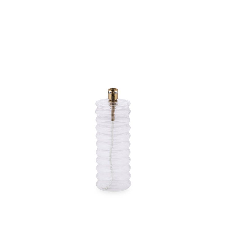 Colonne Clear Brass M Olielamp