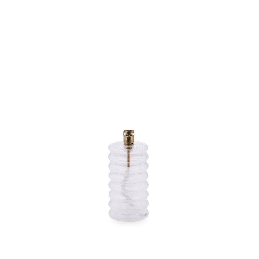 Colonne Clear Brass S Olielamp