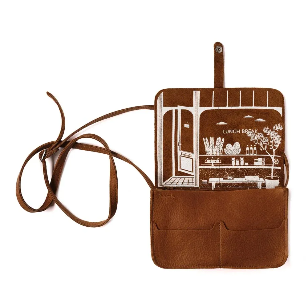 Keecie Bag | Lunch Break | Cognac