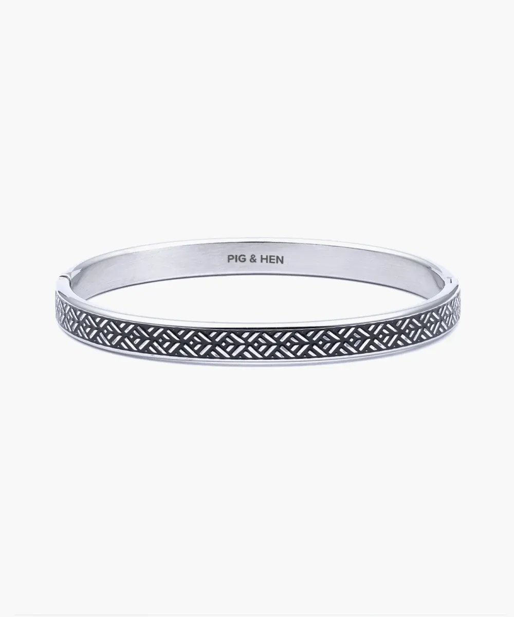 Navarch 9mm Striato | Silver - M/L