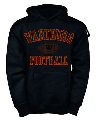 Wartburg Football Applique Hoodie