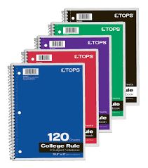 3 Subject Notebook