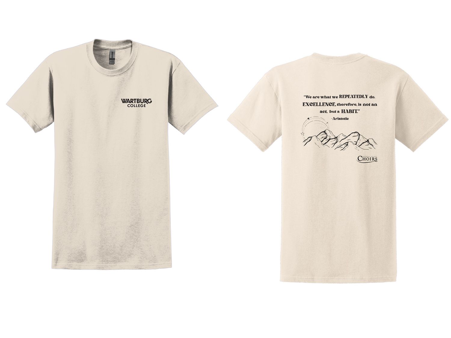 Choir Aristotle Quote Tee
