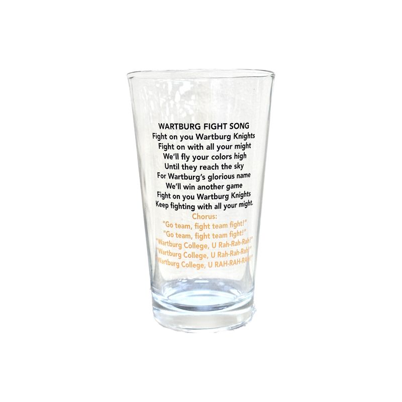 Fight Song 16oz pint glass
