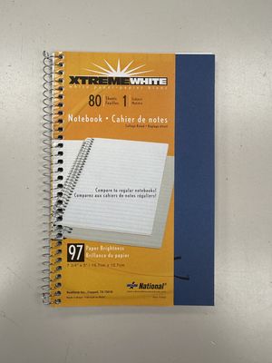 KOLOR KRAFT COVER NOTEBOOK, 7.75X5, 80 SHEETS