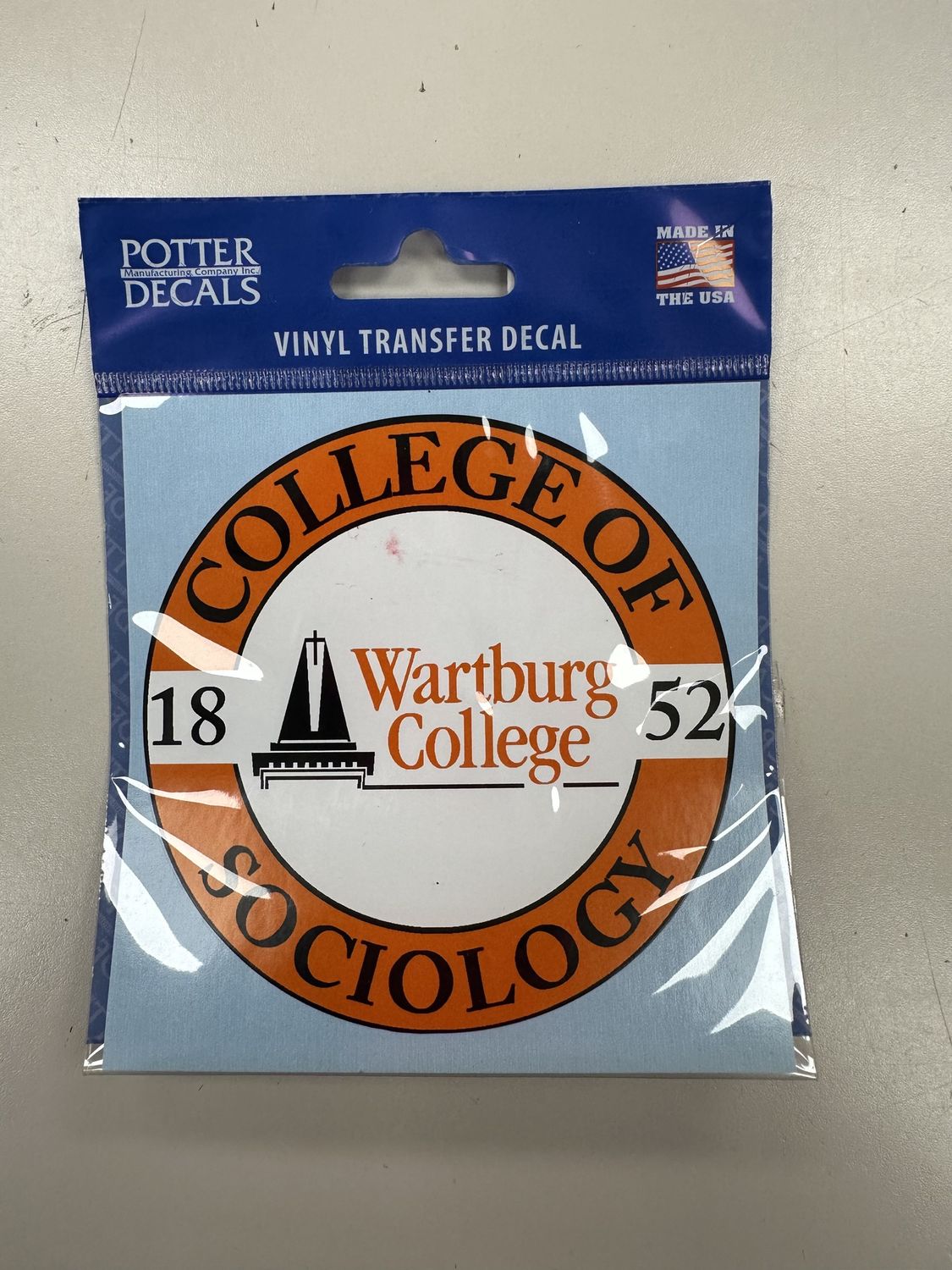 VINYL TRANSFER DECAL - SOCIOLOGY