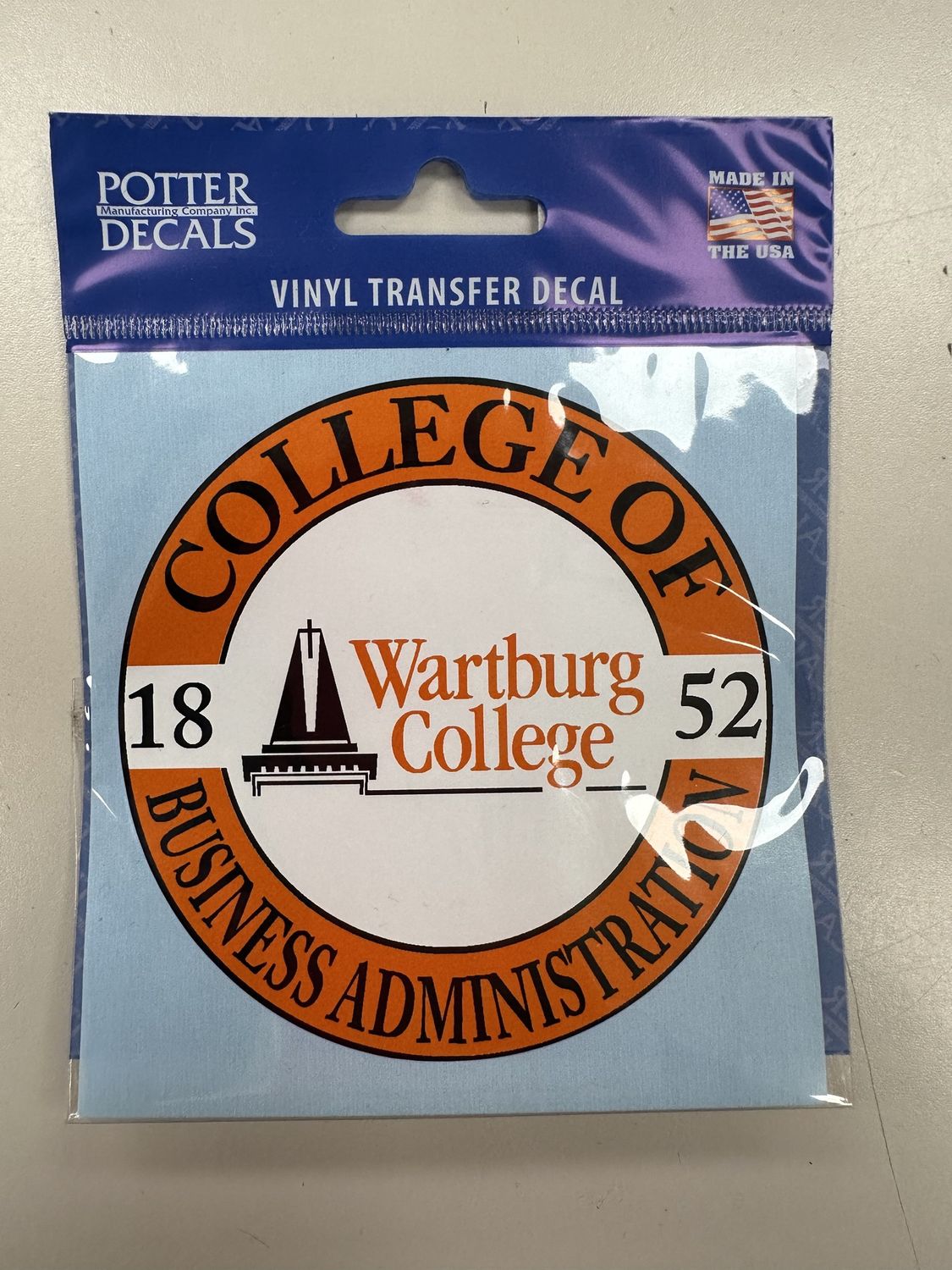 VINYL TRANSFER DECAL - BUS. ADMIN