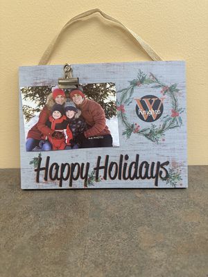 Happy Holidays Clip-It Photo Frame