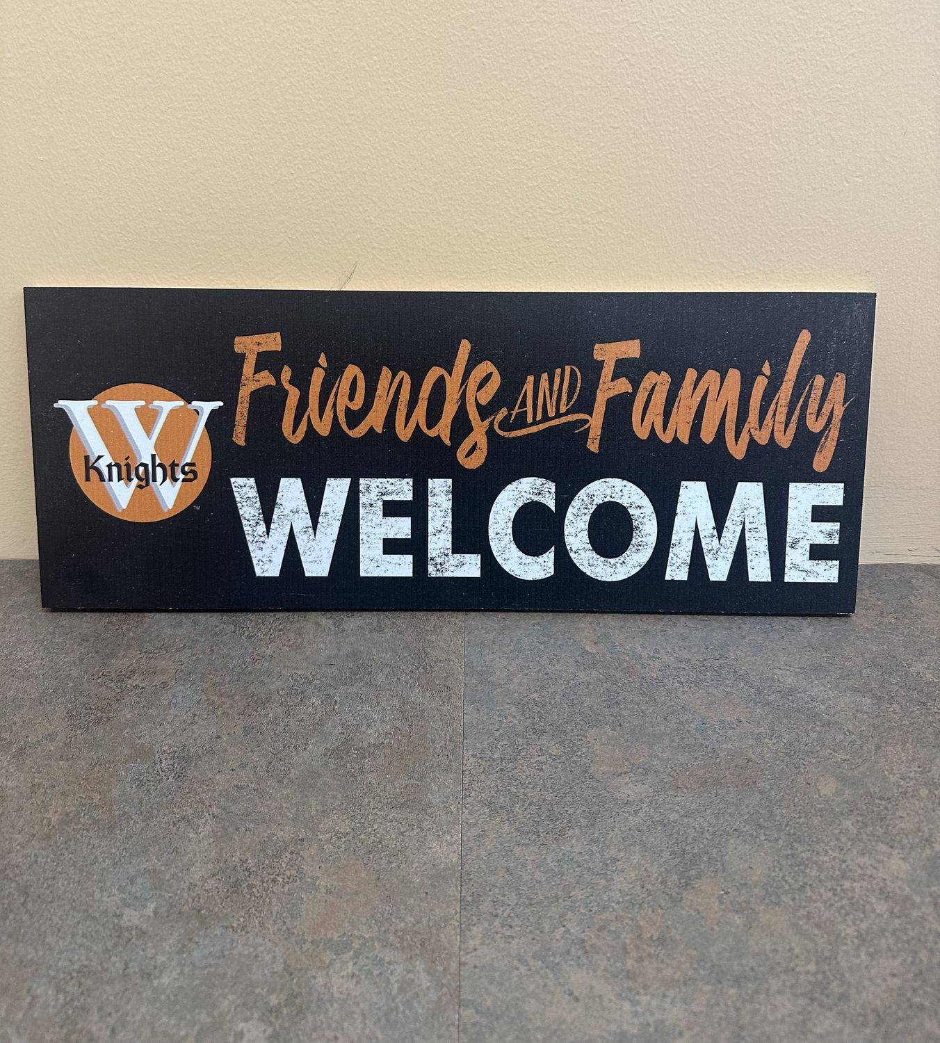 Friends Family Welcome Sign