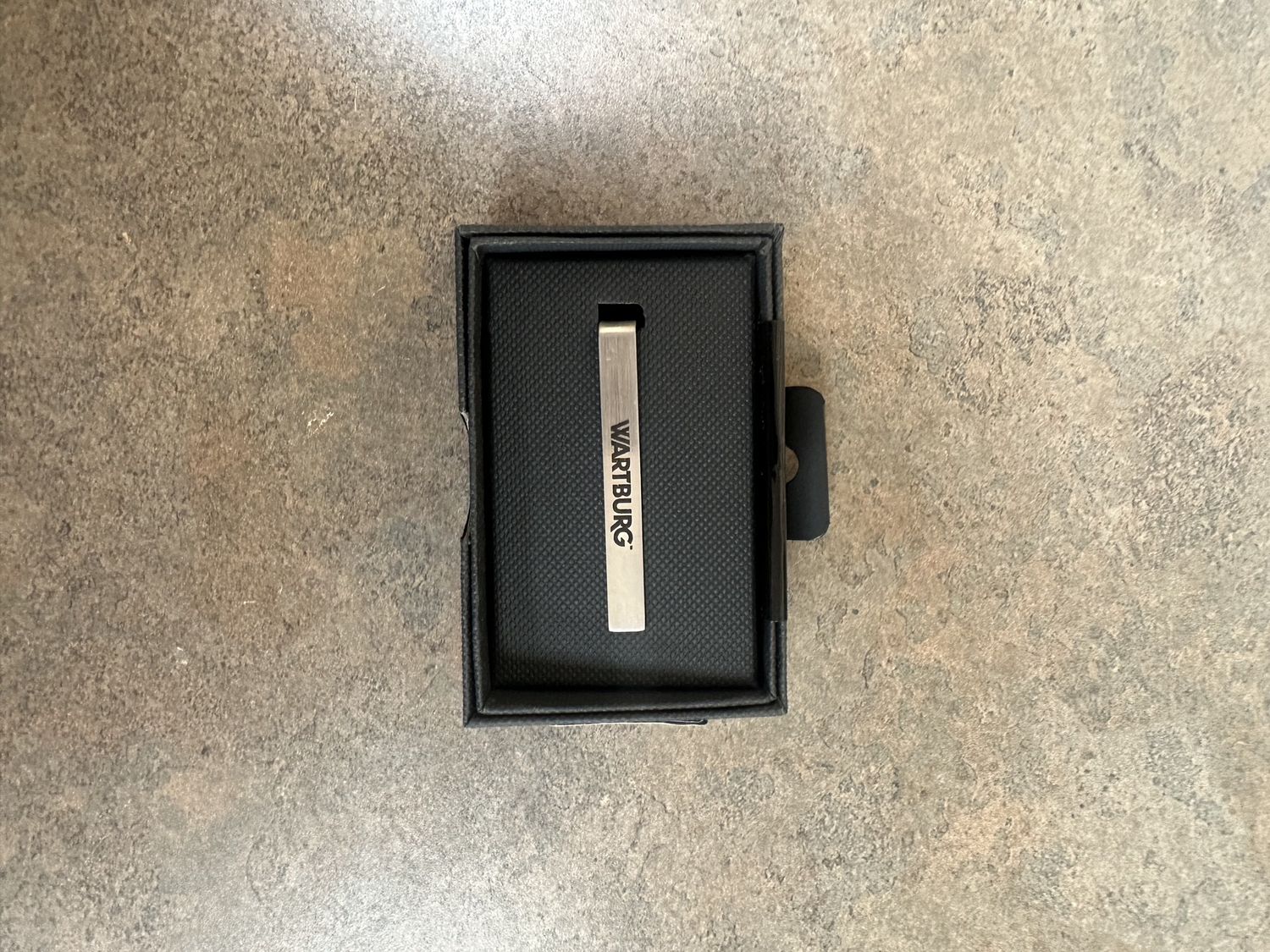 silver tie clip