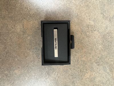 silver tie clip