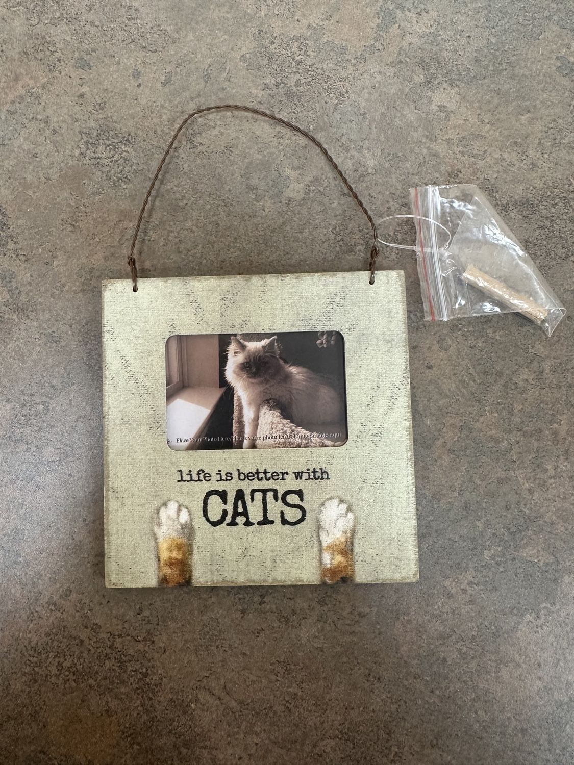 Mini Frame - Life Is Better With Cats