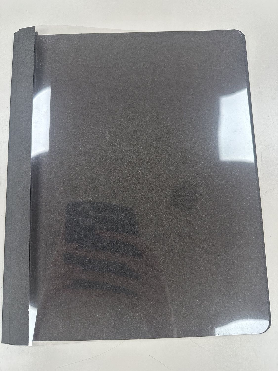 Report Cover Black