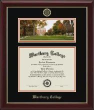 DIPLOMA FRAME, CAMPUS SCENE