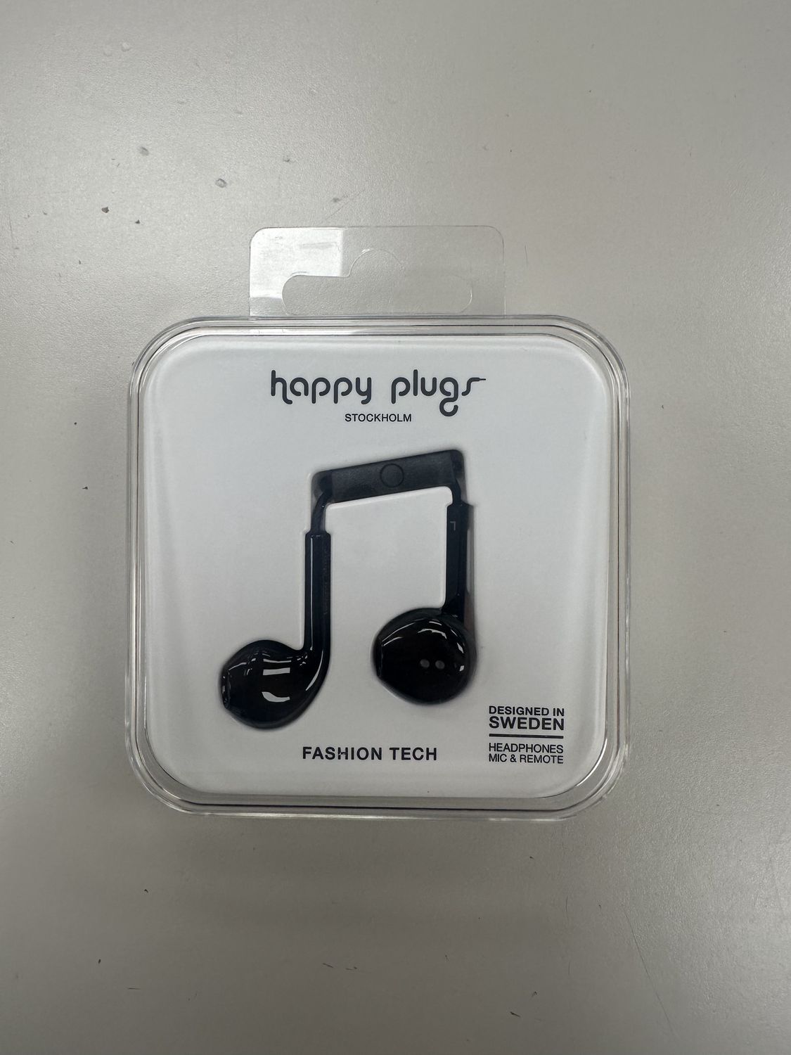 HAPPY PLUGS EARBUDS PLUS BLACK