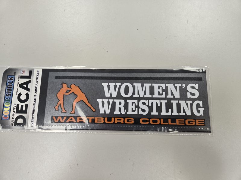 Women&#39;s Wrestling Decal