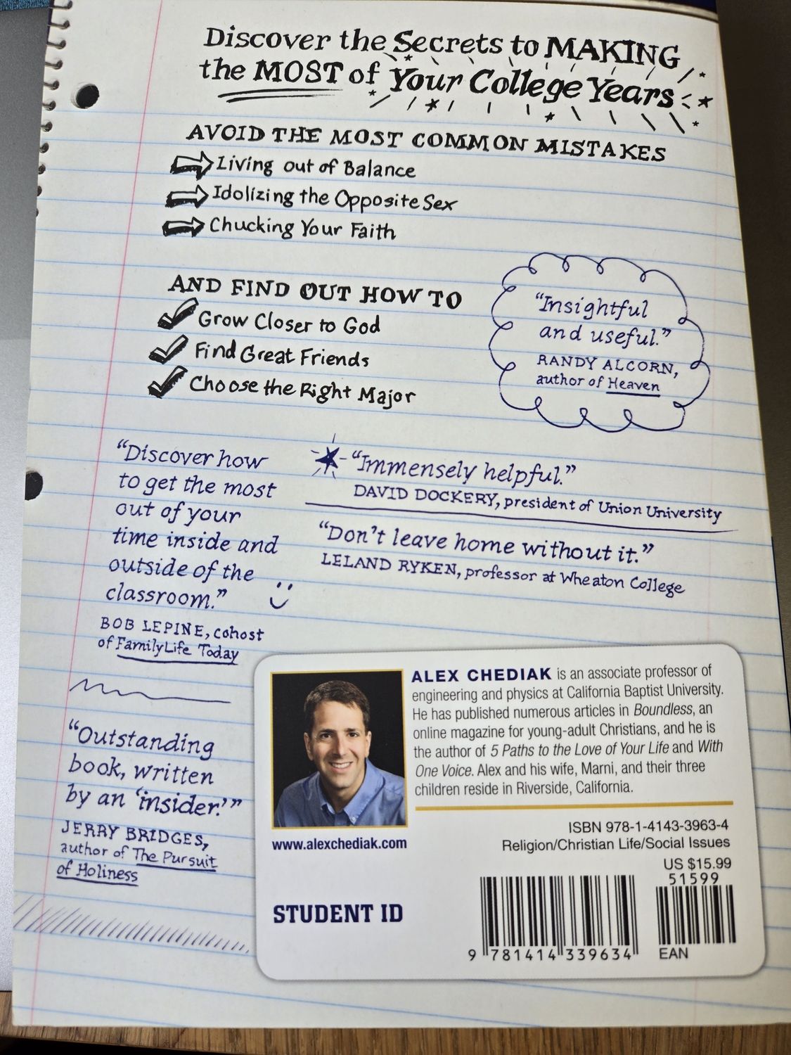 Alex Chediak / Thriving at College
