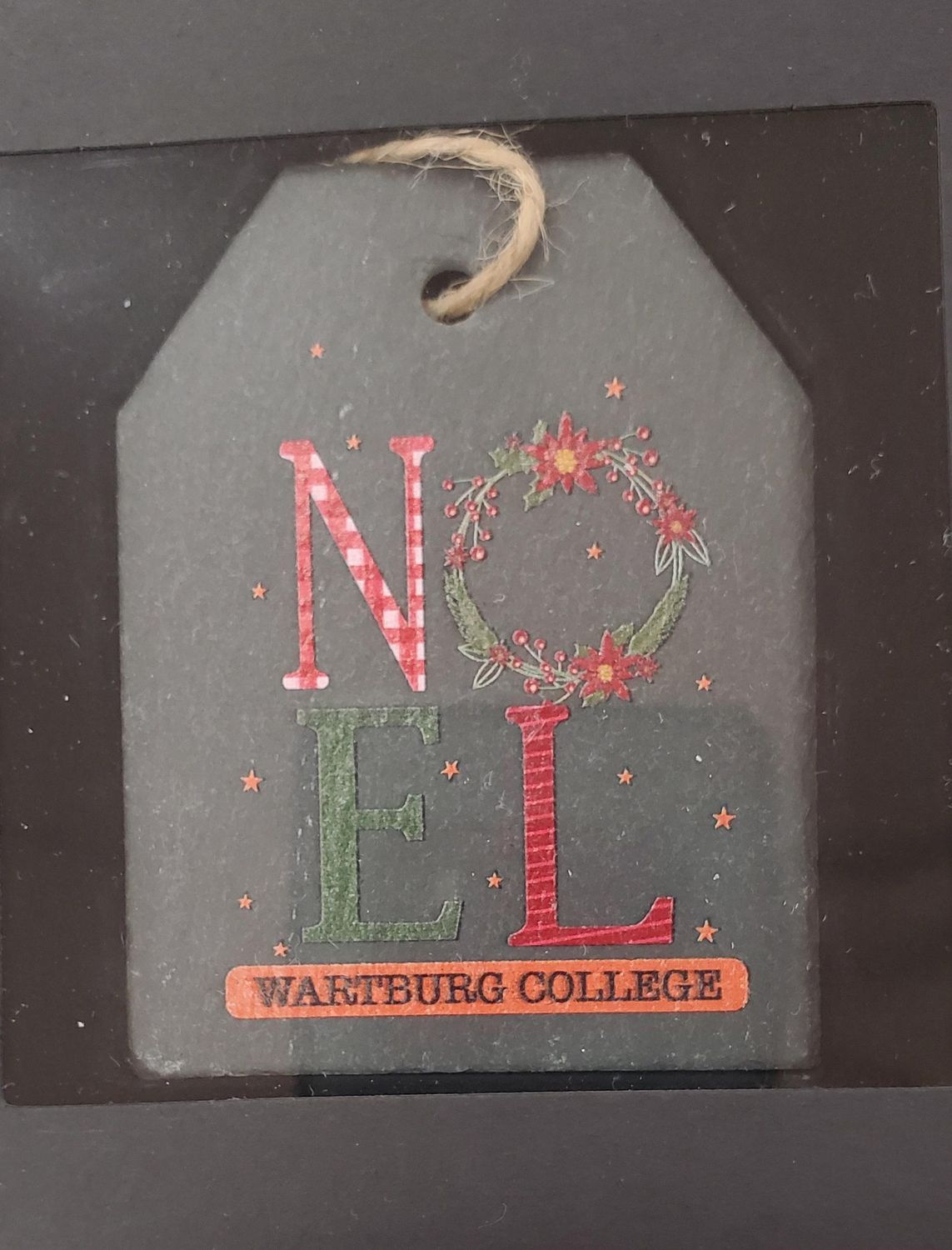 Noel Slate Ornament, Color: Slate, Size: 2.5 x 3.5