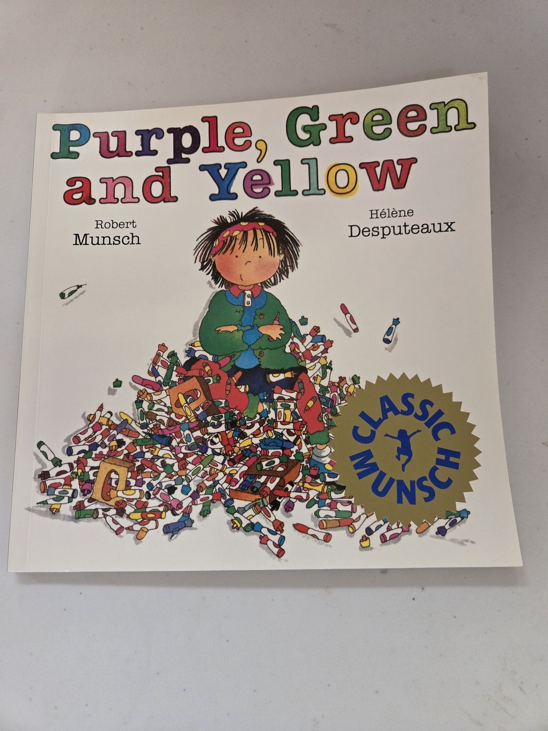 MUNSCH / PURPLE GREEN AND YELLOW