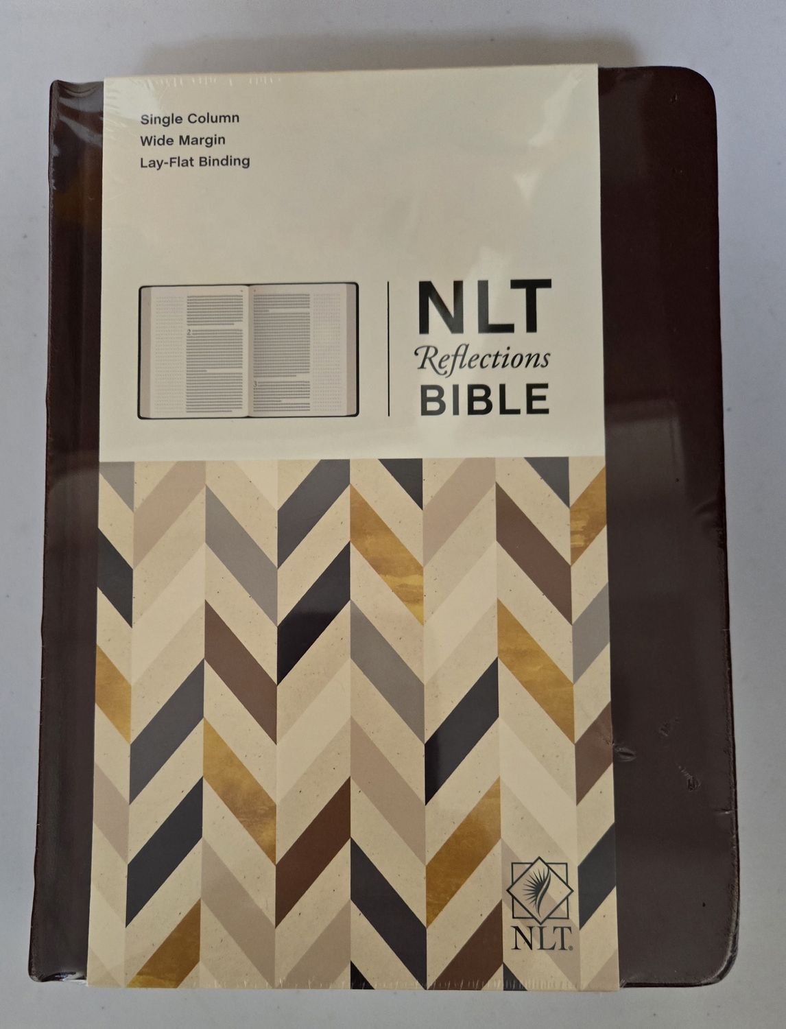 Bible/ NLT REFLECTIONS BIBLE, MAHOGANY