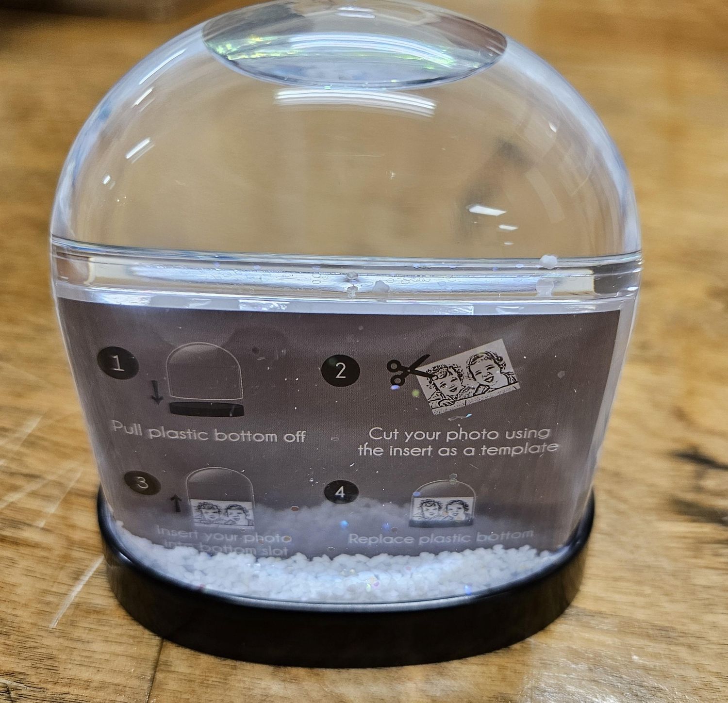 Snow Globe Photo Frame