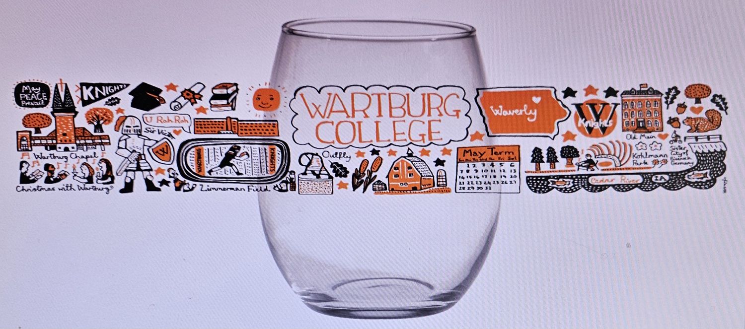 Julia Gash Stemless Wine Glass