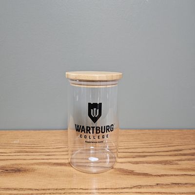 Storage Glass Jar w/bamboo lid