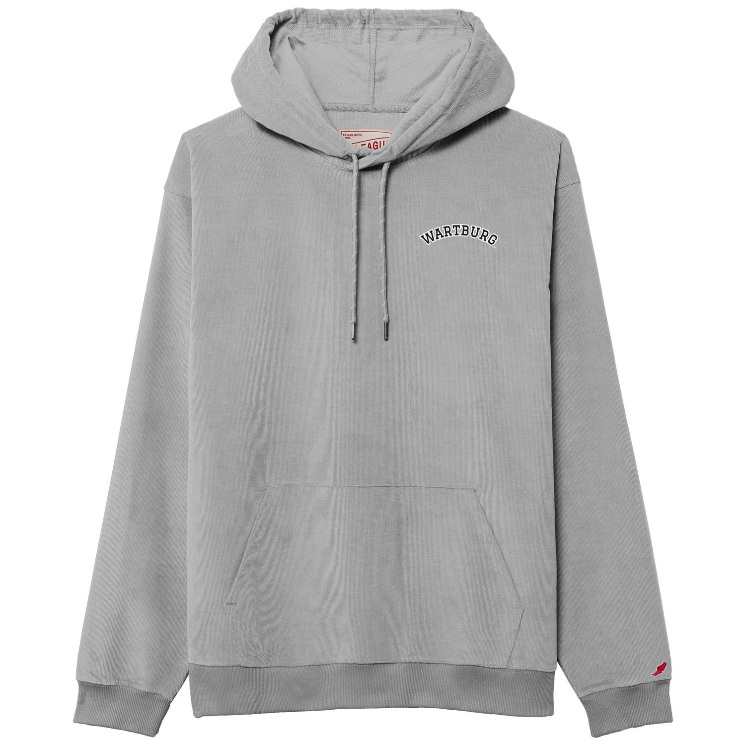 Corduroy Hood Coastal Grey