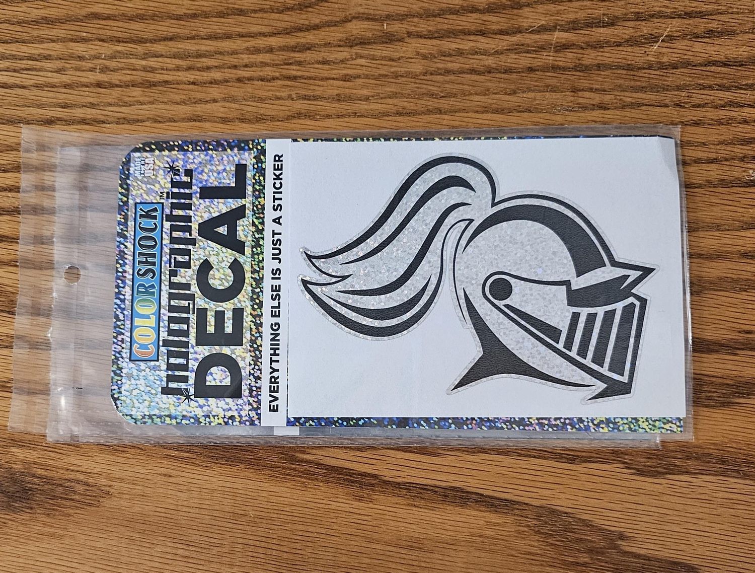 Holographic Knight Head Decal