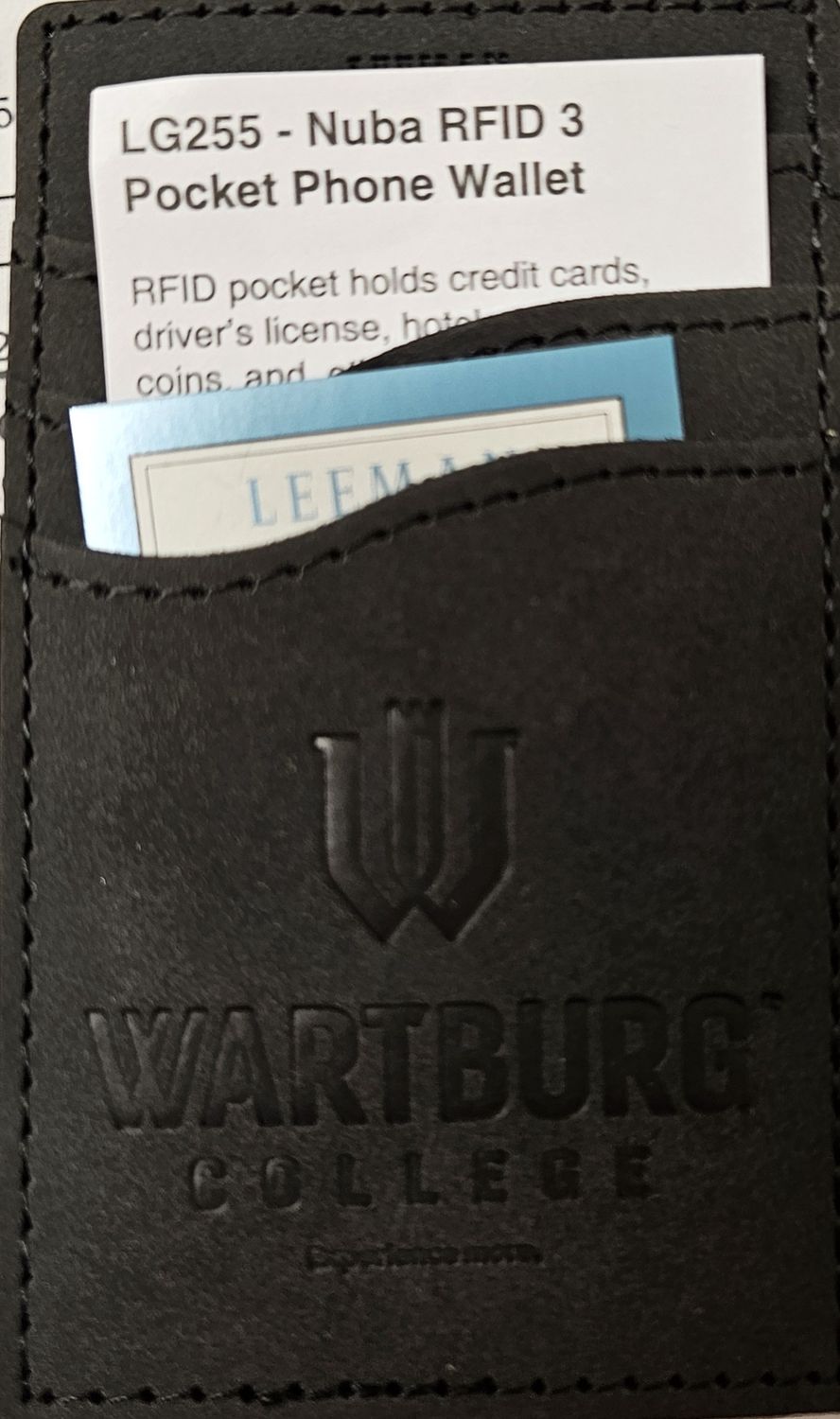 Nuba RFID 3 Pocket Phone Wallet