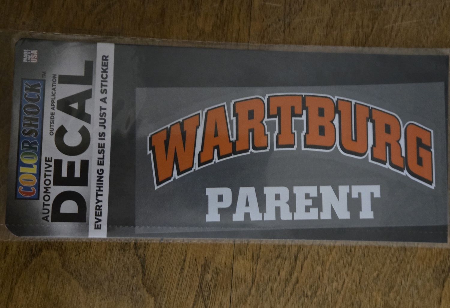 Wartburg Parent Decal