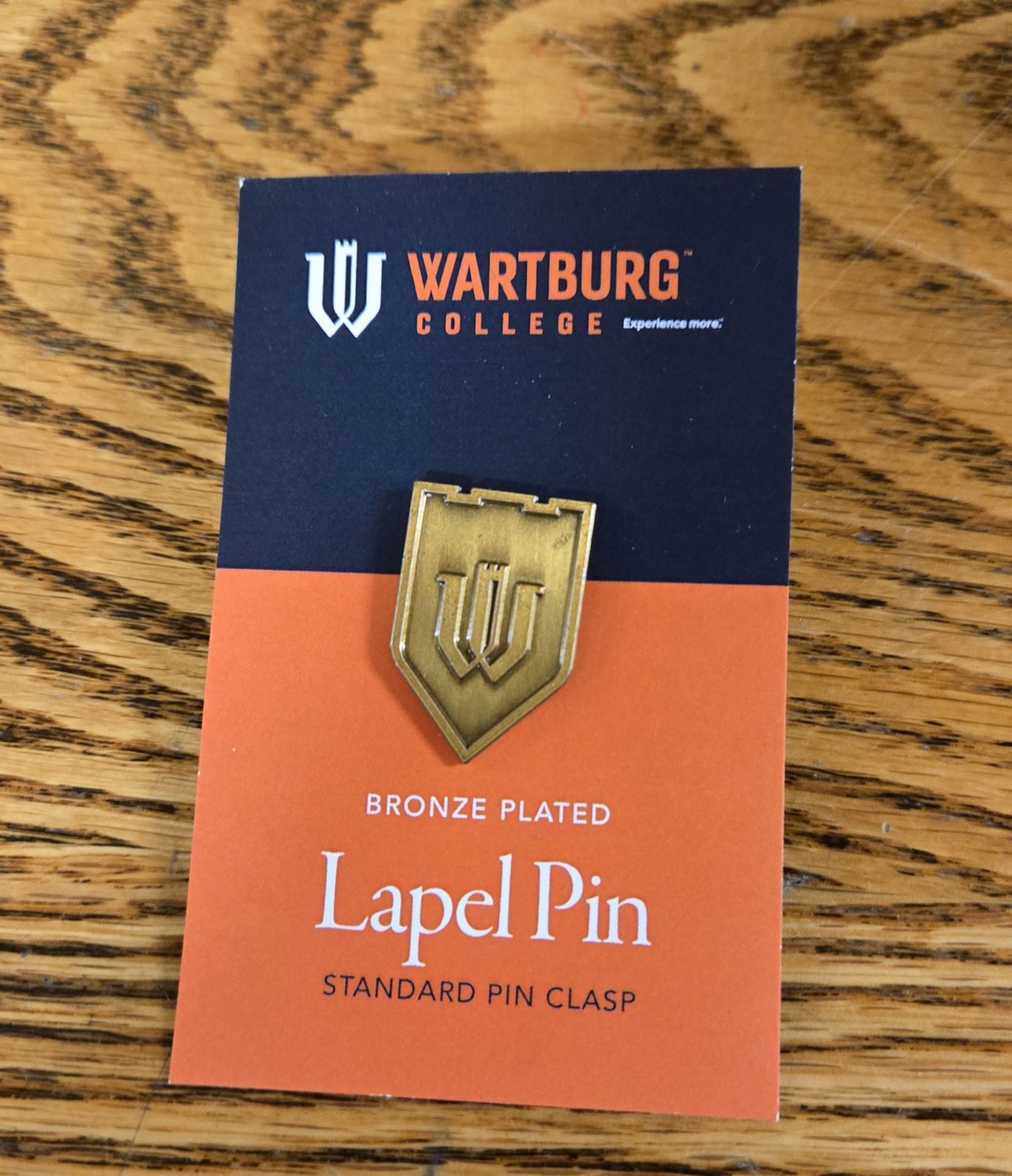 New Shield lapel pin