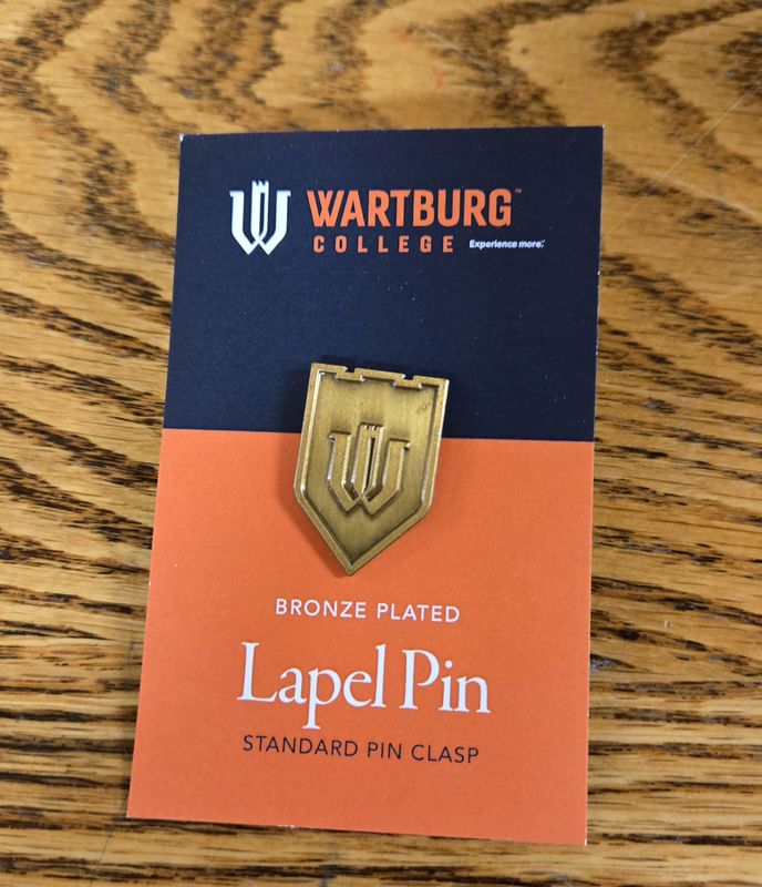 New Shield lapel pin