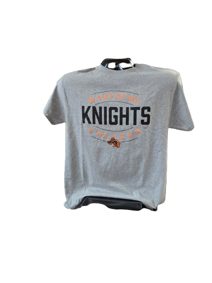 Wartburg College arched around Knights
