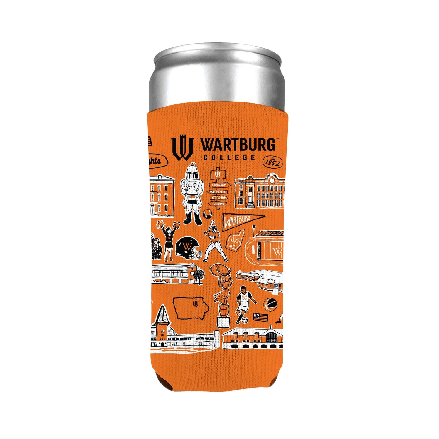 12 oz Slim Fit Can Koozie