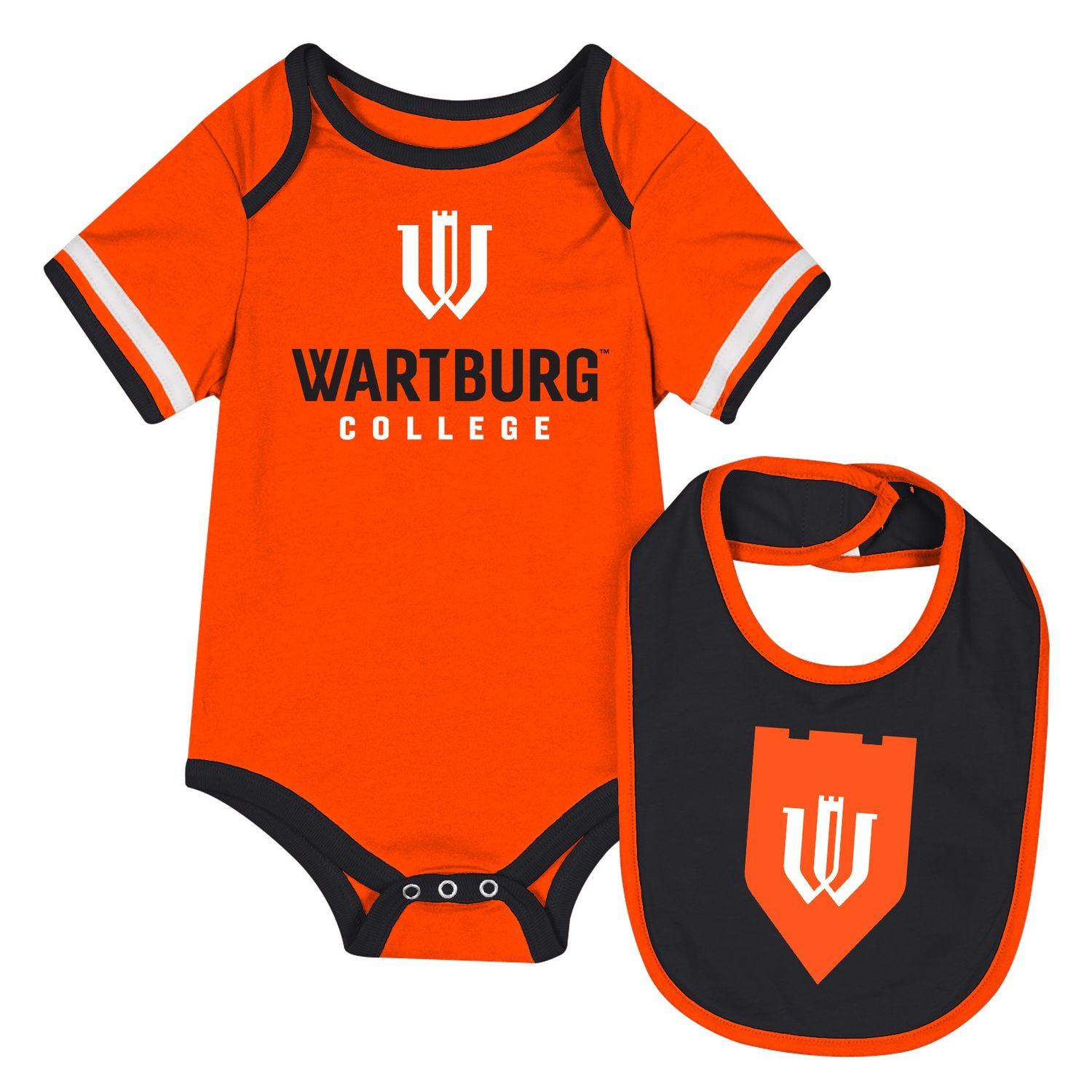 Infant Bib and Onesie Combo