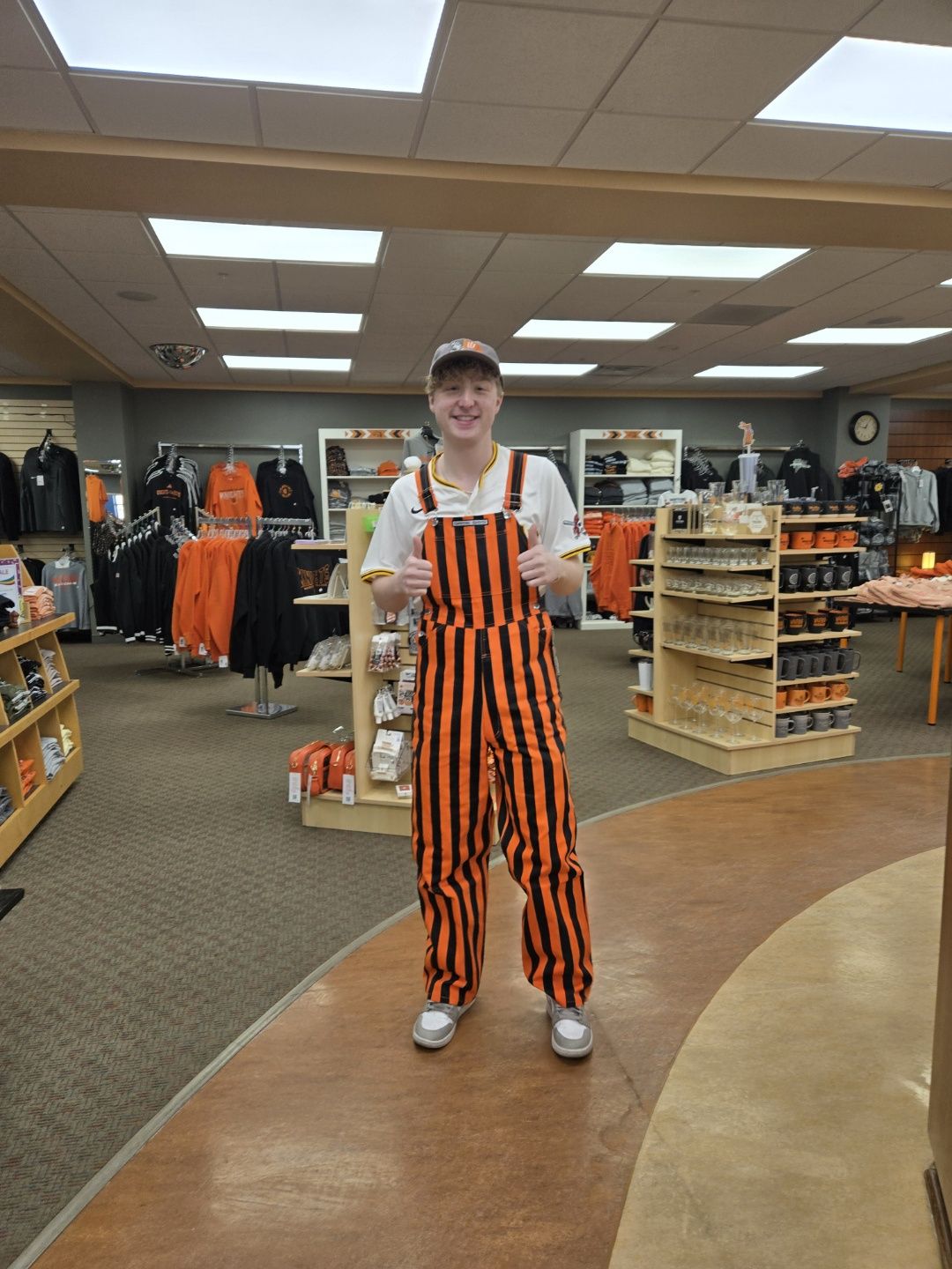 Orange &amp; Black Game Bibs