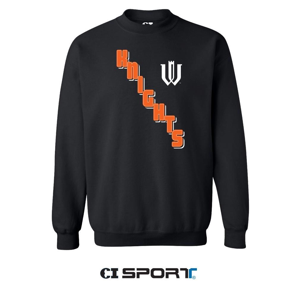 Diagonal Knights black Crew