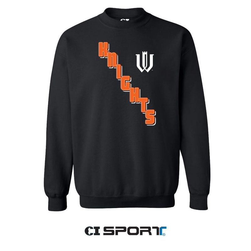 Diagonal Knights black Crew