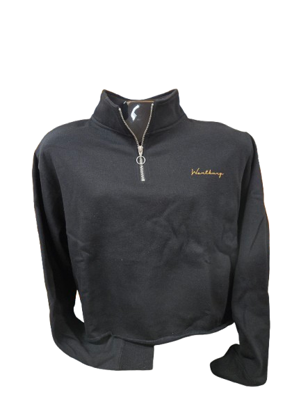 Cropped Quarter Zip