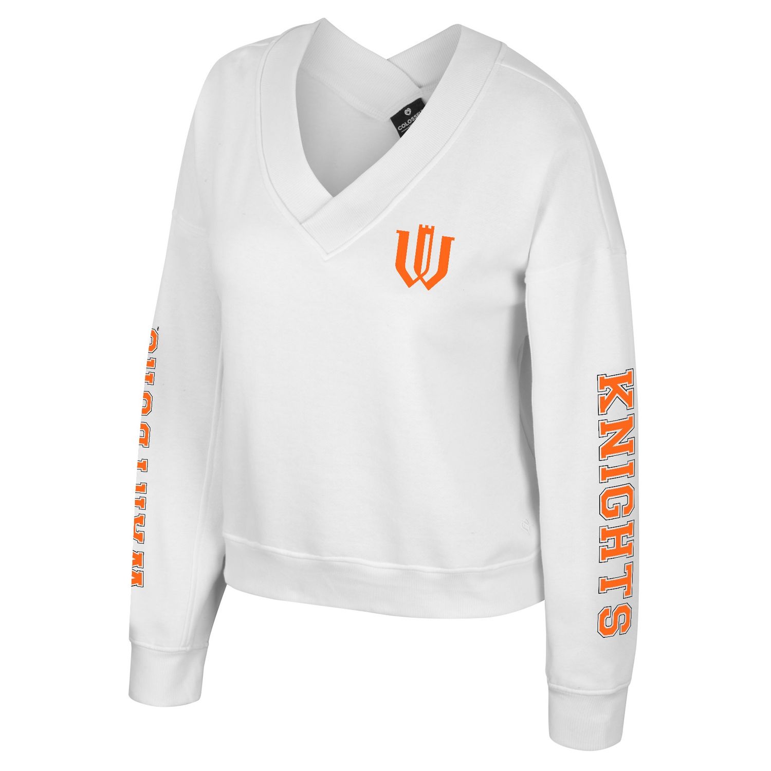 Womens V-neck fleece