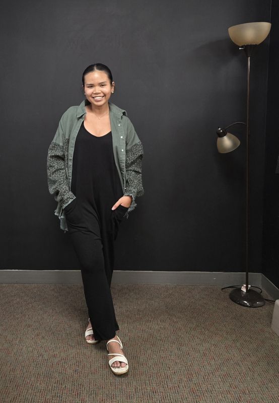 Moe &amp; Arrow Olive Animal Print Jacket