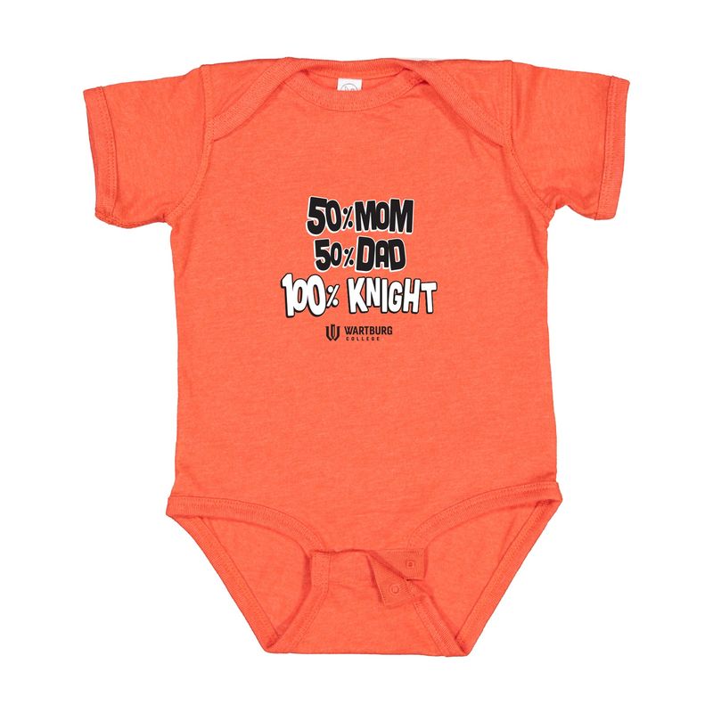 100% Knight infant bodysuit