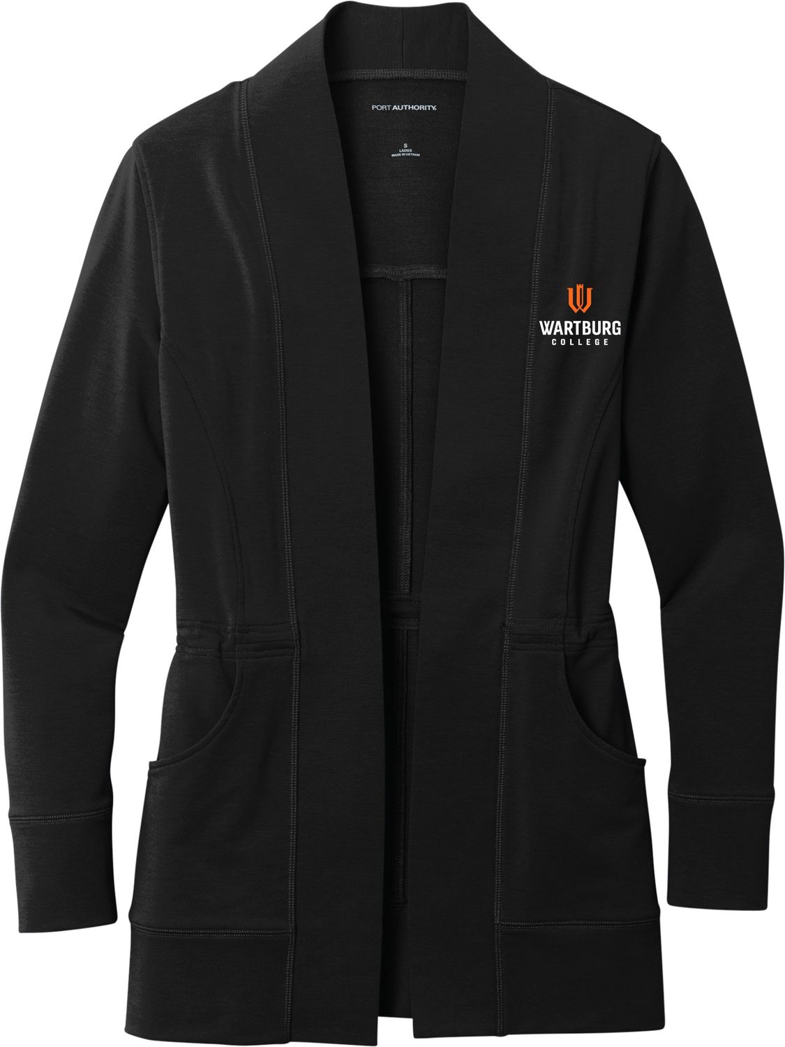 Ladies Microterry Cardigan