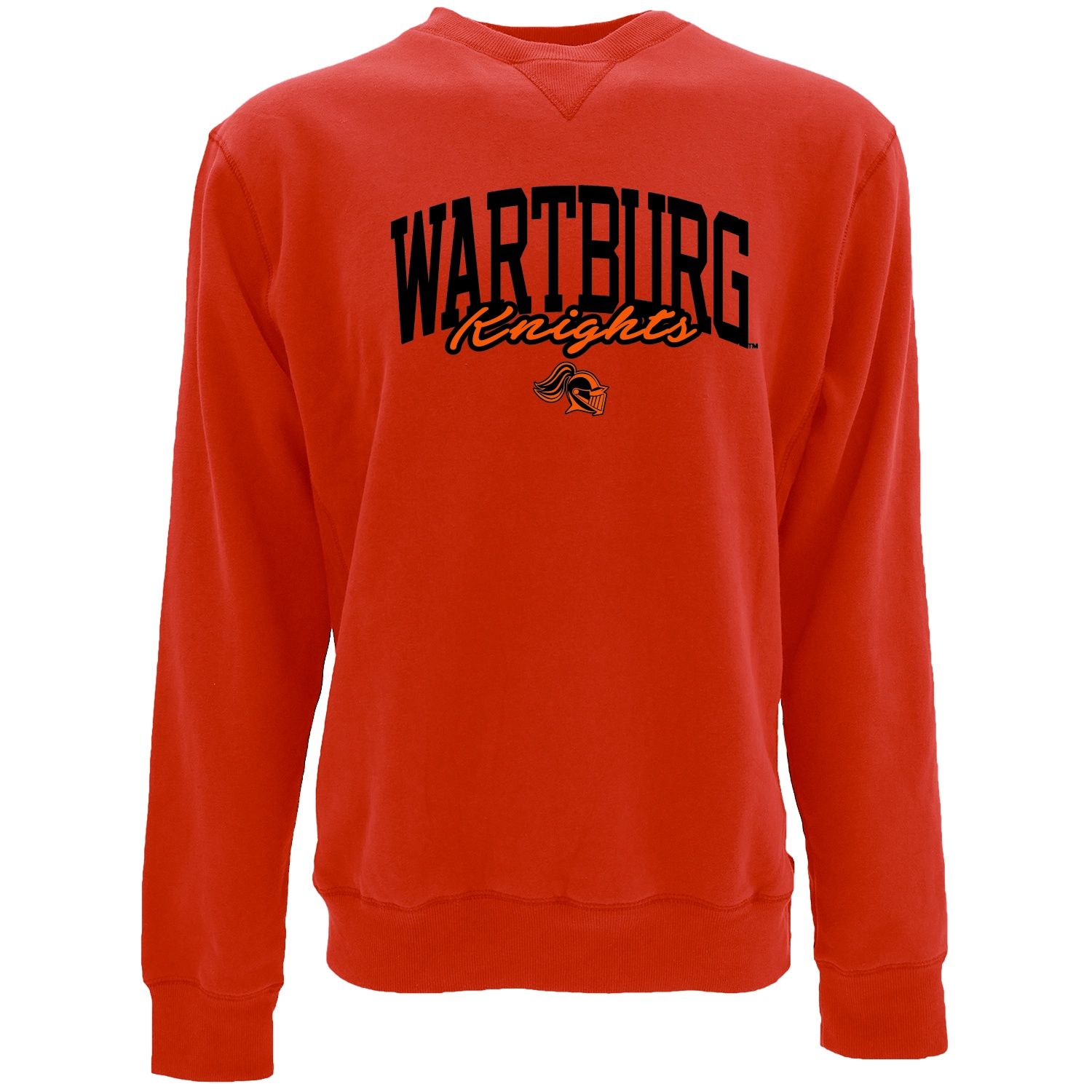 Sanded Fleece Crewneck - Flame