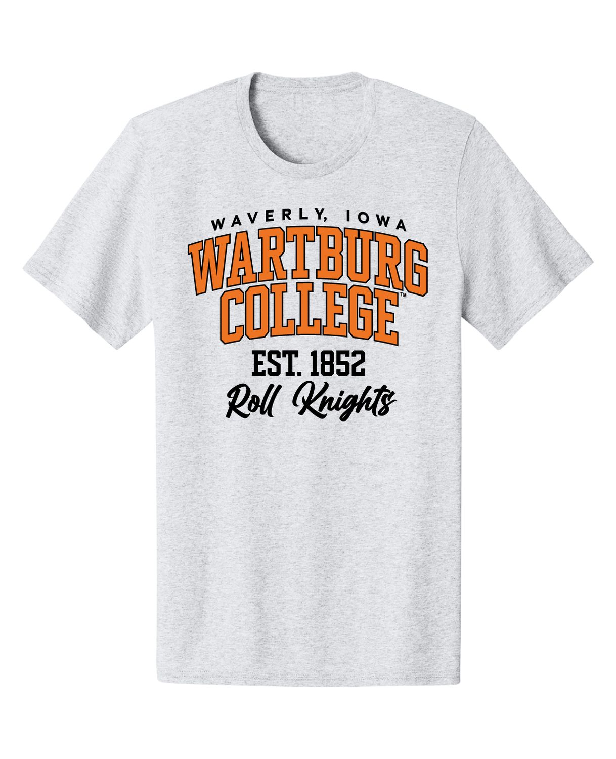Wartburg College Roll Knights tee