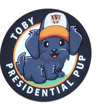 toby pup sticker